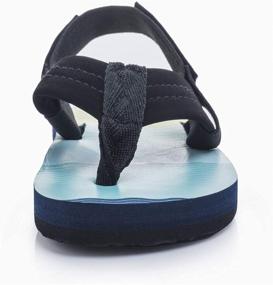 img 2 attached to 👦✨ Flops Sandals Strap for Boys - Little Waves Shoes at Sandals