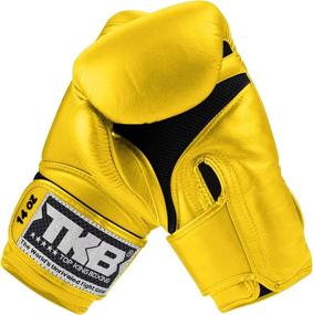 img 1 attached to Breathable Leather Boxing Training Sparring Sports & Fitness