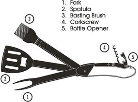 img 1 attached to Gentlemens Hardware AGEN274 Detachable Multi Tool
