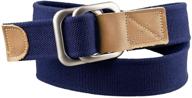 👖 men's casual webbing canvas belts by moonsix - a must-have accessory logo