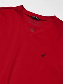 img 3 attached to 👕 Nautica Sleeve V Neck T Shirt Estate: A Stylish and Comfortable Wardrobe Essential