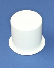 img 1 attached to Bulk Listing of 2 7/8 Inch White Plastic Drop-in Poker Cup Holders (Pack of 4)