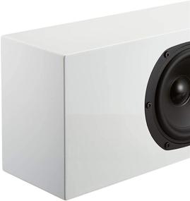 img 2 attached to 🔊 NHT Media Series Slim Center Channel Speaker in White: Enhanced Audio Clarity and Sleek Design