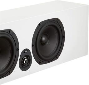 img 1 attached to 🔊 NHT Media Series Slim Center Channel Speaker in White: Enhanced Audio Clarity and Sleek Design