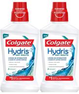colgate hydris dry mouth mouthwash - 500ml, 🌊 16.9 fl oz (2 pack): ultimate relief for dry mouth logo