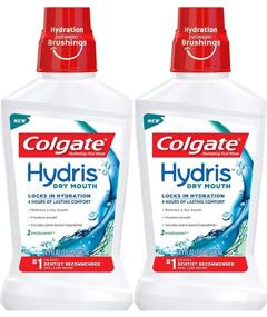 img 4 attached to Colgate Hydris Мыть рот для сухости рта - 500 мл, 🌊 16.9 жидких унций (2 упаковки): Итоговое облегчение для сухости рта