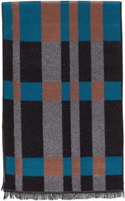 img 2 attached to 💼 Elegant Cashmere Men's Reversible Scarf