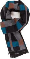 💼 elegant cashmere men's reversible scarf logo