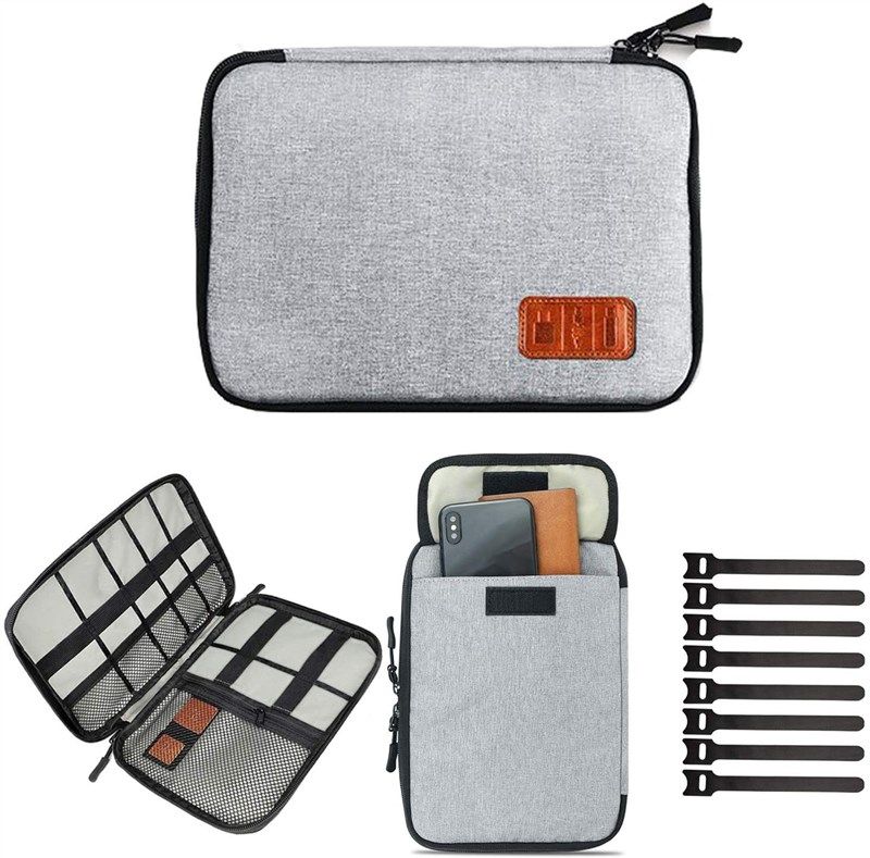organizer electronics accessories portable earphone 로고
