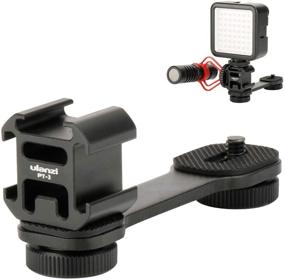 img 4 attached to 🎥 Enhance Your Vlogging set-up: PT-3 Osmo Mobile 4 Triple Cold Shoe Mount Adapter for Zhiyun Smooth 4 DJI Osmo Pocket Feiyutech Vimble 2 3-Axis Gimbal