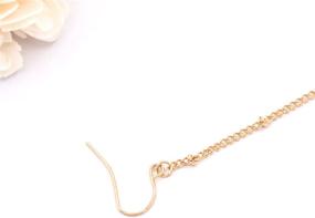img 1 attached to Geerier Gold Tone Chain Non Pierced