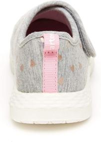 img 2 attached to 👟 Carter's Girls' Lorena Running Shoe - Unisex, Gray