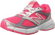 new balance kj514 youth lace girls' sneakers logo