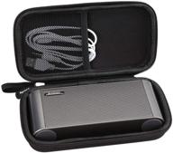 жесткий футляр aproca для портативной колонки antimi с bluetooth, радио fm и проигрывателем mp3. логотип