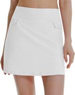 🏌️ baleaf women's high waisted golf skorts with pockets - ideal for tennis, athletics, running, and workouts логотип