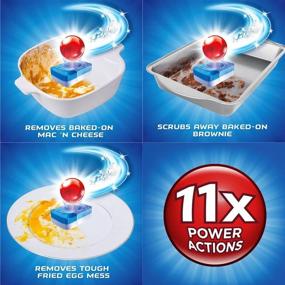 img 3 attached to 🔆 Finish Max in 1 Powerball Dishwasher Detergent: 82-count Dishwashing Tablets - Superior Cleaning for Sparkling Results