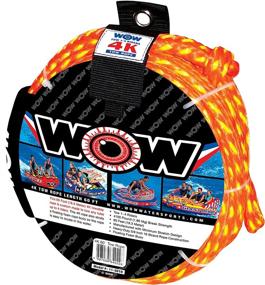 img 1 attached to WOW 4K 60 Tow Rope