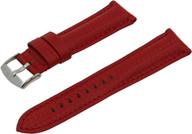 🕒 revitalized authentic leather men's watch bands for enhanced release quality logo