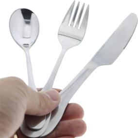 img 1 attached to 🍽️ Optimal Portion Control Flatware for Weight Loss and Bariatric Diet - Empowering Mindful Eating