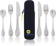 🍽️ optimal portion control flatware for weight loss and bariatric diet - empowering mindful eating logo