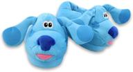 blues clues plush toddler slippers logo