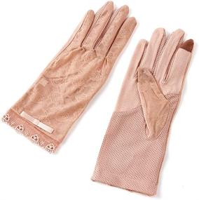 img 4 attached to Womens Protection Driving Gloves Anti Skid Women's Accessories and Special Occasion Accessories