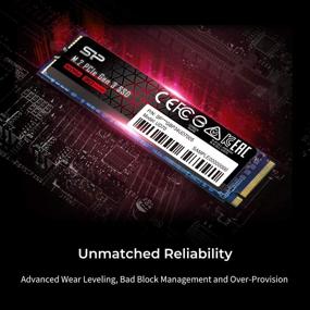 img 1 attached to 💾 Silicon Power 1TB NVMe M.2 PCIe Gen3x4 2280 QLC SSD - Lightning-Fast R/W Speeds of up to 3,400/1,900 MB/s (SP01KGBP34UD7005)
