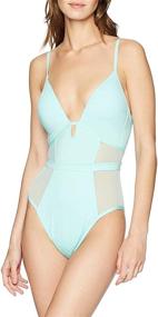 img 2 attached to 👙 Stylish Kenneth Cole New York Swimsuit Collection for Women: Clothing, Swimsuits & Cover Ups