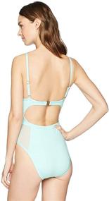 img 1 attached to 👙 Stylish Kenneth Cole New York Swimsuit Collection for Women: Clothing, Swimsuits & Cover Ups