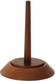 img 4 attached to 🧶 Barva Yarn Holder Cupcake Spindle for Sewing Thread, Fiber, Crocheting, Wool Skein, and Cord Organization, with Ribbon, Tape, and Rope Storage - Portable Lazy Susan Stand for Cable Knitting, Embroidery, and Crafting Accessory Gift