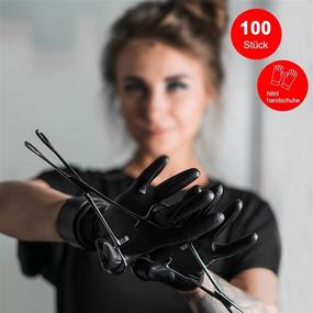 img 3 attached to 🧤 100-Box Industrial Work Gloves: Puncture Resistant for Tattoo, Gardening, and Factory Use