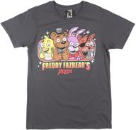 freddy fazbear's pizza graphic t-shirt: a graphically captivating tribute logo