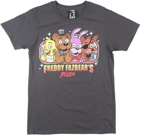 img 2 attached to Freddy Fazbear's Pizza Graphic T-Shirt: A Graphically Captivating Tribute