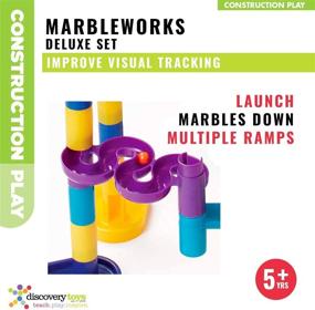 img 1 attached to 🔮 MARBLEWORKS Deluxe Marble Set by Discovery Toys