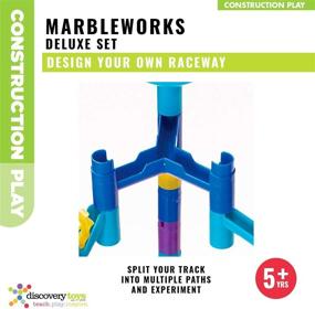 img 2 attached to 🔮 MARBLEWORKS Deluxe Marble Set by Discovery Toys