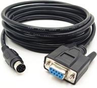 mini female rs232 programming cable logo