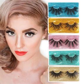img 2 attached to Eefofnn Eyelashes Dramatic Portable Boxes Multipack