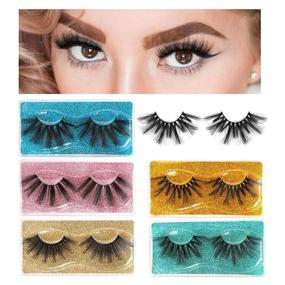 img 4 attached to Eefofnn Eyelashes Dramatic Portable Boxes Multipack