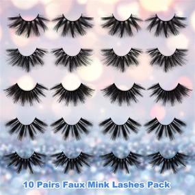 img 3 attached to Eefofnn Eyelashes Dramatic Portable Boxes Multipack