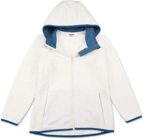 img 4 attached to JIAHONG Hooded Sweatshirt Casual in Turquoise, Boys' Clothing Size 9-10Y, Fashion Hoodies & Sweatshirts