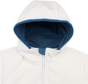 img 2 attached to JIAHONG Hooded Sweatshirt Casual in Turquoise, Boys' Clothing Size 9-10Y, Fashion Hoodies & Sweatshirts