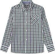 high-quality bienzoe cotton button sports shirts for boys - tops, tees & shirts logo