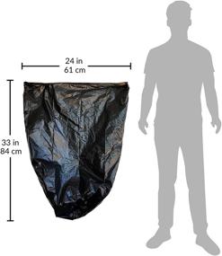 img 1 attached to 🗑️ Reli. 13 Gallon Trash Bags: 250 Count Tall Kitchen Garbage Bags - Black Liners for 13-16 Gallon Black Trash Cans