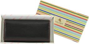 img 3 attached to 👜 Quality Leather Wallet Clutch by Visconti - Essential Travel Accessories