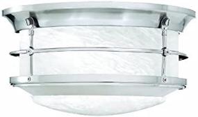 img 1 attached to 💡 SL928378 Newport Outdoor Ceiling Light by Thomas Lighting - Brushed Nickel Finish