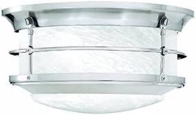 img 4 attached to 💡 SL928378 Newport Outdoor Ceiling Light by Thomas Lighting - Brushed Nickel Finish