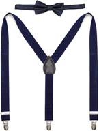 kid me adjustable suspenders: stylish accessories for toddler boys logo