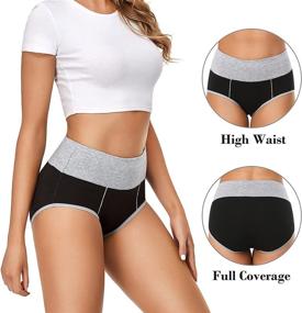 img 3 attached to 🩲 OLIKEME Breathable Underwear for Postpartum Recovery: Women's Clothing