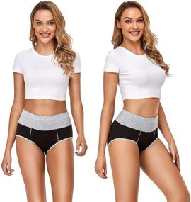 img 1 attached to 🩲 OLIKEME Breathable Underwear for Postpartum Recovery: Women's Clothing