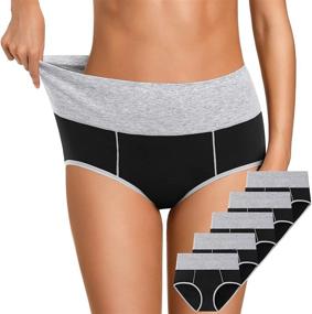 img 4 attached to 🩲 OLIKEME Breathable Underwear for Postpartum Recovery: Women's Clothing